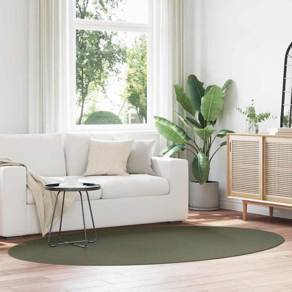 vidaXL Tæppe HUARTE Skovgrøn 230 x 160 cm 100% polyester