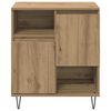 vidaXL Sideboard 3 pcs Artisan Egetr&aelig; 60 x 35 x 70 cm
