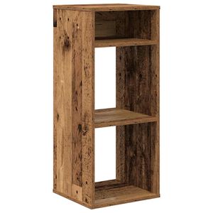 vidaXL bogreol 34x31x80 cm konstrueret tr&aelig; antikt tr&aelig;look