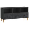 vidaXL TV-skab Sort 102 x 34,5 x 50 cm Konstrueret tr&aelig;