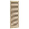 vidaXL Skabsd&oslash;r 2 pcs Naturfarvet 110 x 2,1 x 39,5 cm Massiv fyrretr&aelig;