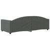 vidaXL daybed 90x200 cm stof m&oslash;rkegr&aring;