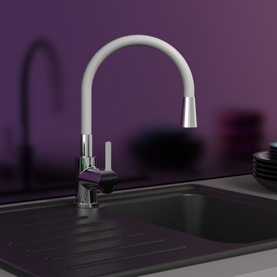 EISL håndvaskarmatur FLEXO krom-lysegrå