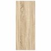 vidaXL bogreol med 2 hylder 40x30x76,5 cm konstrueret tr&aelig; sonoma-eg