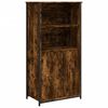 vidaXL h&oslash;jskab 62x36x121,5 cm konstrueret tr&aelig; r&oslash;get egetr&aelig;sfarve
