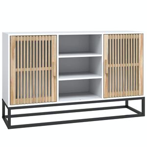 vidaXL sk&aelig;nk 105x30x65 cm konstrueret tr&aelig; hvid