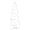 vidaXL Metal juletr&aelig; KUOPIO 125 cm St&aring;l Hvid