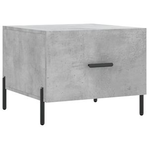 vidaXL sofabord 50x50x40 cm konstrueret tr&aelig; betongr&aring;