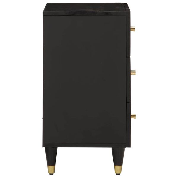 vidaXL sengebord 50x33x60 cm massivt mangotræ