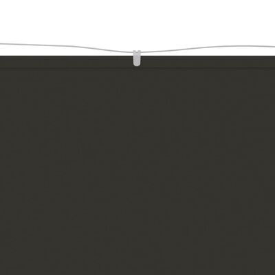 vidaXL lodret markise 140x360 cm oxfordstof antracitgrå