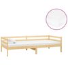 vidaXL daybed med madras 90x200 cm massivt fyrretr&aelig;