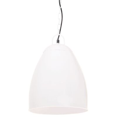 vidaXL industriel hængelampe 25 W rund 32 cm E27 hvid