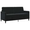 vidaXL Sofa med opbevaring Sort 172 x 78 x 87 cm Polyester