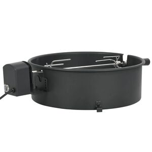 vidaXL BBQ rings&aelig;t til rotisserie 47 cm sort