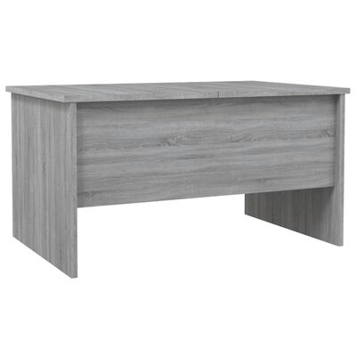 vidaXL sofabord 80x50x42,5 cm konstrueret træ grå sonoma-eg