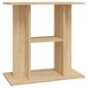 vidaXL akvariebord 60x30x60 cm konstrueret tr&aelig; sonoma-eg