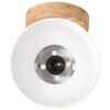 vidaXL industrielle v&aelig;g-/loftlamper 2 stk. 20x25 cm E27 hvid
