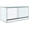 vidaXL Terrarium med opbevaring Transparent 80 x 40 x 40 cm Glas