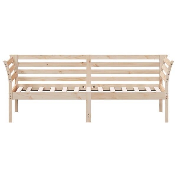 vidaXL daybed uden madras 90x190 cm massivt fyrretr&aelig;