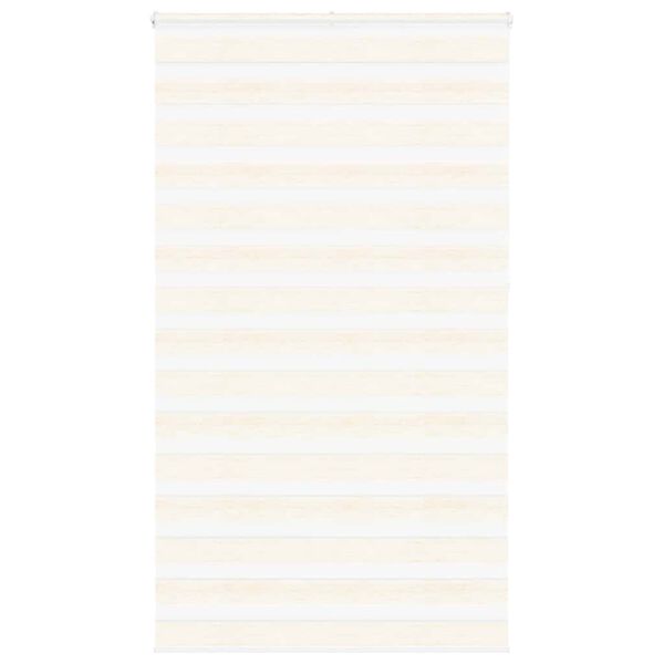 vidaXL zebragardin marmorbeige 125x230 cm stofbredde 120,9cm polyester