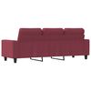 vidaXL 3-personers sofa 180 cm stof vinr&oslash;d