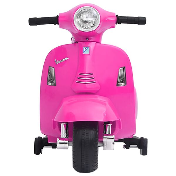 vidaXL eldrevet motorcykel til børn Vespa GTS300 pink