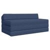 vidaXL Samlebar Sofa Seng Bl&aring; 120 x 60 x 49 cm Stof