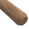 vidaXL Tr&aelig;dowels 2 pcs Brun &Oslash;8 x 35 mm Massivt tr&aelig;