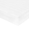 vidaXL daybed med madras og USB 90x200 cm stof sort