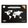 MiMi Innovations verdenkort i tr&aelig; Exclusive 130 x 78 cm egetr&aelig;