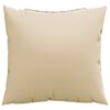 vidaXL sofapuder 4 stk. 40x40 cm stof beige