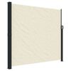 vidaXL sidemarkise 180x300 cm sammenrullelig cremefarvet