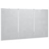 vidaXL magnetisk whiteboard 180x100x1,7 cm foldbart aluminium