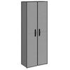 vidaXL skoskab 60x30x166 stof gr&aring;