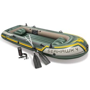 Intex Seahawk 4 Set gummib&aring;d med &aring;rer og pumpe 68351NP