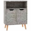 vidaXL sk&aelig;nk 60x30x72 cm konstrueret tr&aelig; betongr&aring;