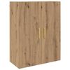 vidaXL Highboard artisan eg 69,5 x 34 x 180 cm Konstrueret tr&aelig;