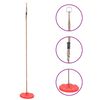 vidaXL gynge 200 cm r&oslash;d