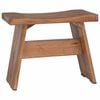 vidaXL Taburet Naturfarvet 40 x 25 x 31 cm Mahogni Tr&aelig;