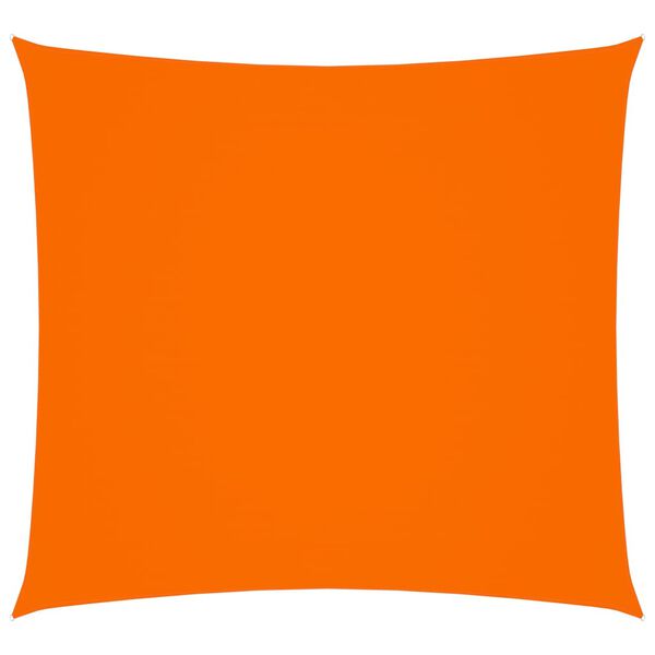 vidaXL solsejl 7x7 m oxfordstof firkantet orange