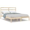 vidaXL sengeramme uden madras 120x200 cm massivt fyrretr&aelig;
