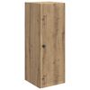 vidaXL V&aelig;gmonteret skab 33 x 34,5 x 90 cm Konstrueret tr&aelig; Artisan-eg