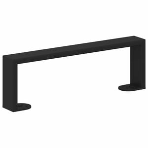 vidaXL M&oslash;belben 12 stk. Sort 311 x 40,5 x 100 mm Jern