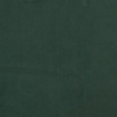 vidaXL sengegavl 90x5x78/88 cm fløjl mørkegrøn