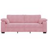 vidaXL 3-personers sofa 220x77x82 cm fl&oslash;jl lyser&oslash;d