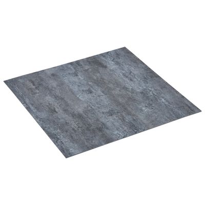vidaXL selvklæbende gulvbrædder 5,11 m² PVC grå marmor