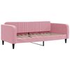 vidaXL daybed 90x200 cm velour pink
