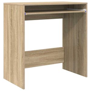 vidaXL Bord Sonoma eg Konstrueret tr&aelig; 77,5 x 43 x 79 cm