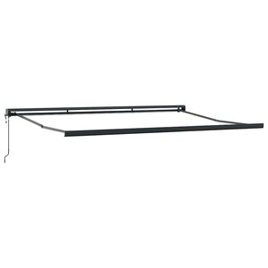 vidaXL Markiseramme Antracit 400 &times; 300 cm Aluminium