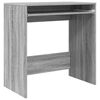vidaXL Bord Gr&aring; Sonoma Konstrueret tr&aelig; 77,5 x 43 x 79 cm